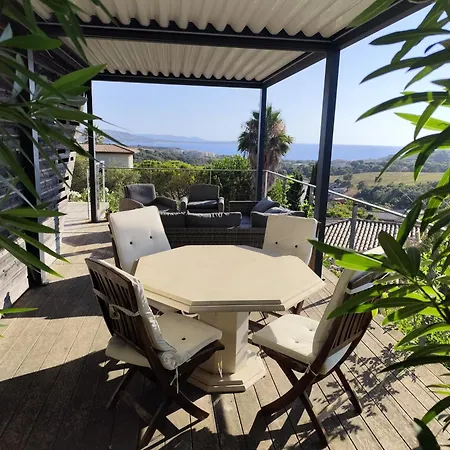 Avec Piscine Et Belle Vue Proche Des Plages Et Commerces 빌라 *
